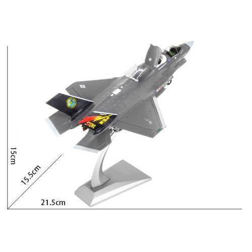 usa f-35b fighter simulation model