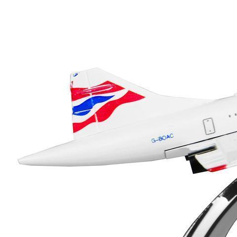 british airways concorde aircraft model airplane