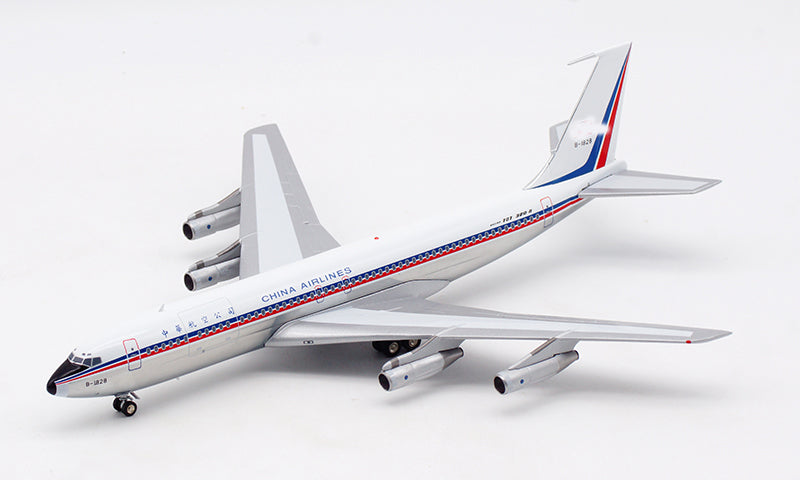 1: 200 China Airlines Boeing b707-300 b-1828 Polished Aircraft Model