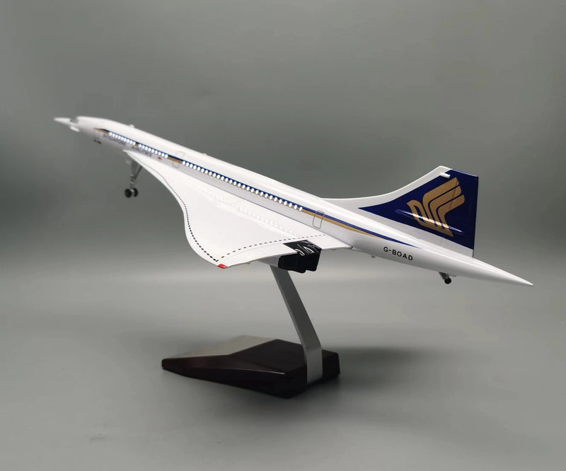 1:125 Singapore Airways Concorde Airplane Model
