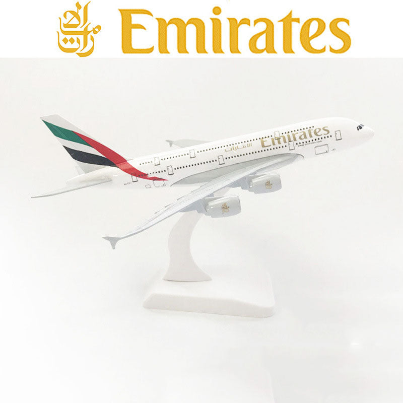 1:400 UAE Airbus A380 alloy airplane model