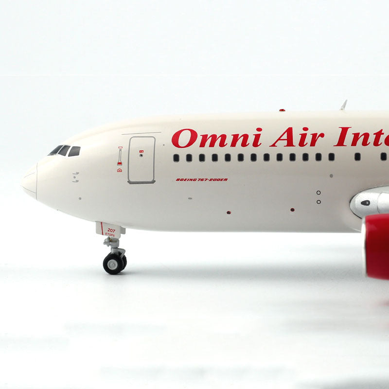 outofprint omni air international b767-200er aircraft model 1:200 XX2328