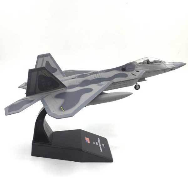 usa f-22 raptor stealth fighter simulation model