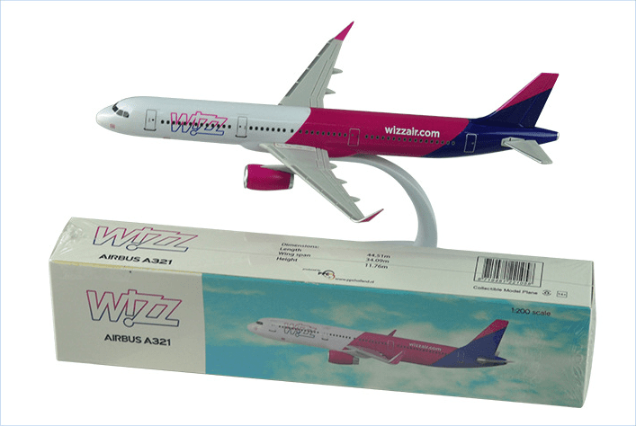 1:200 Wizz Air A321 Airplane Model