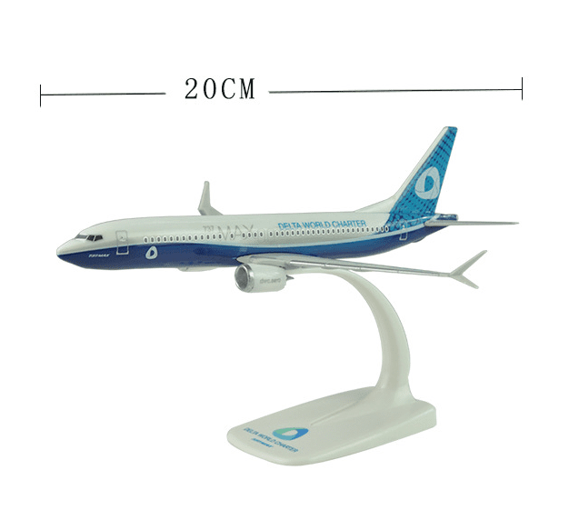 max delta b737 airplane model