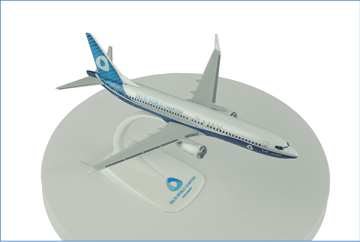 max delta b737 airplane model