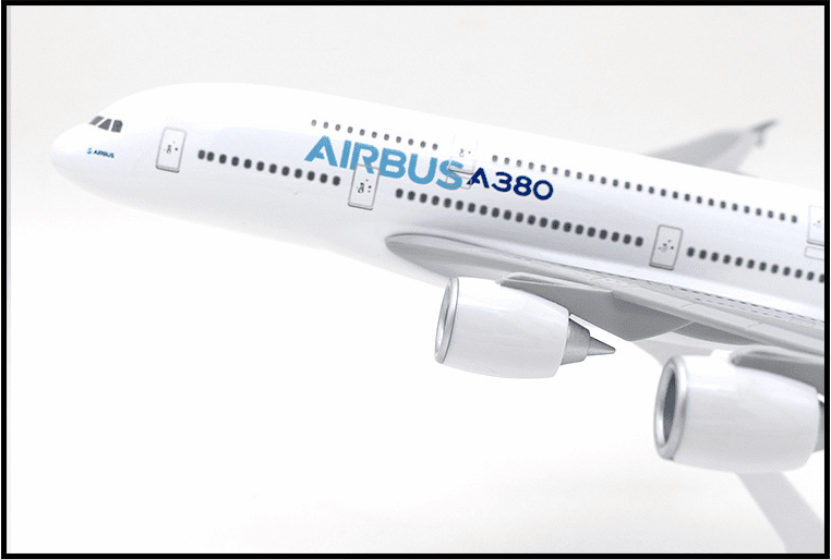 prototype airbus a380 aircraft model 1:200