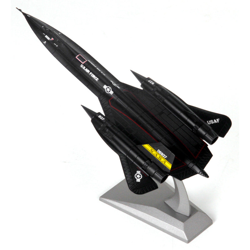 usa blackbird sr-71a model reconnaissance aircraft