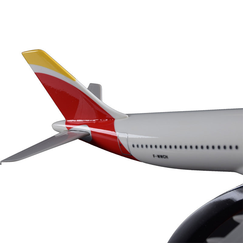 spanish airlines airbus a330 airplane model 1:200