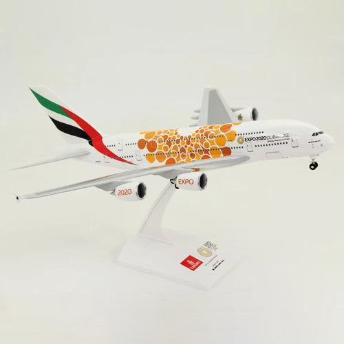 1:200 Emirates A380 Emirates Orange Expo 2020 Airplane Model