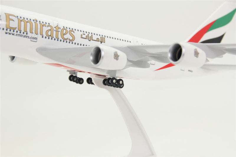 emirates a380 airplane model 1:250