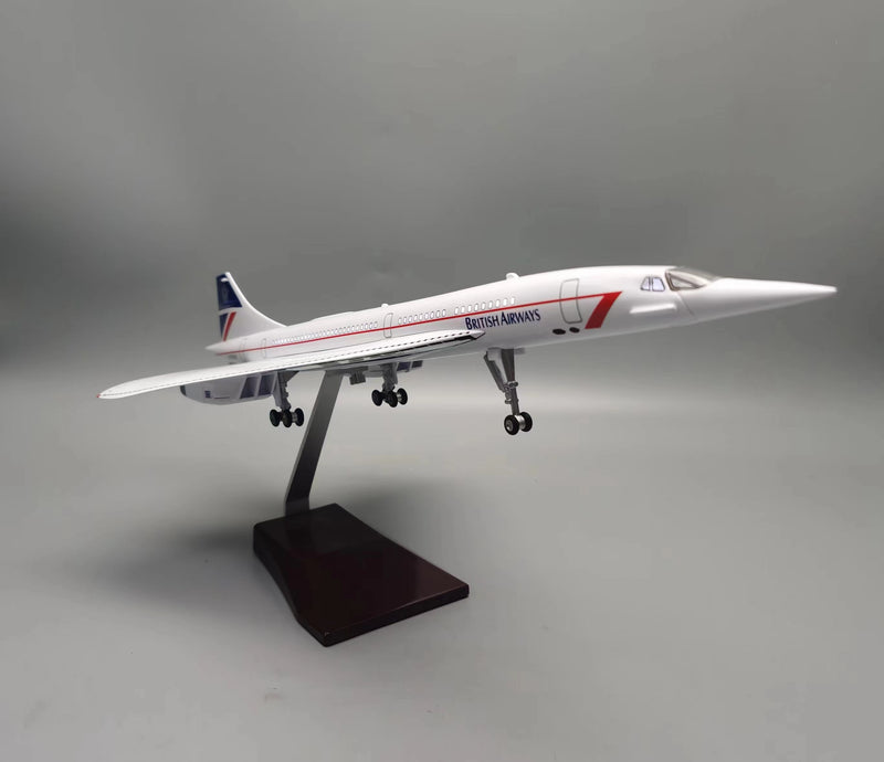 1:125 Singapore Airways Concorde Airplane Model