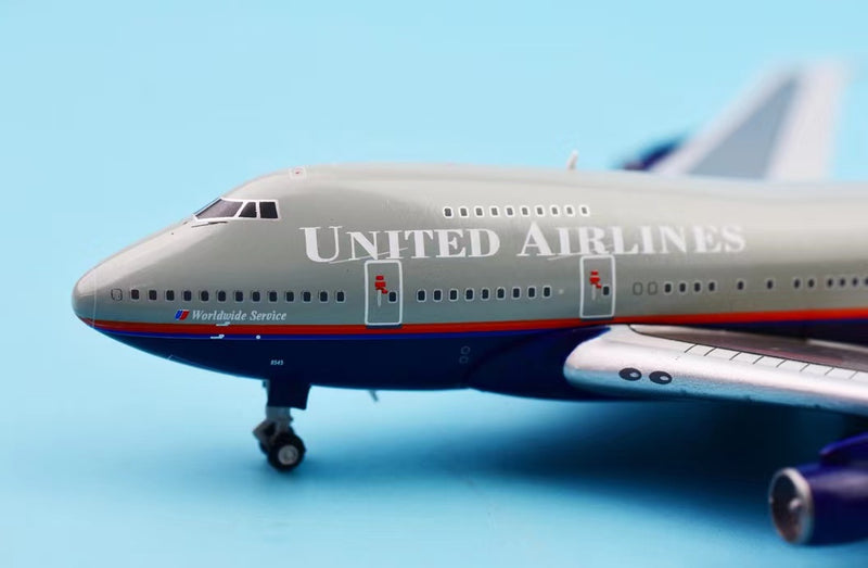 1:400 United Airlines B747SP Diecast Airplane Model