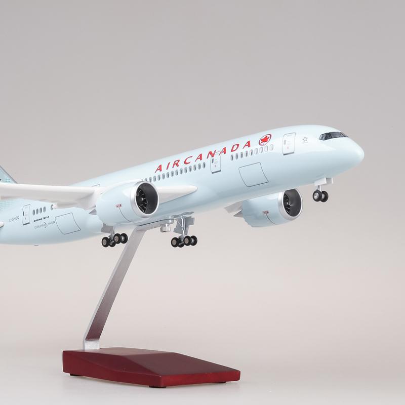 1:130 air canada boeing 787 airplane model 18” decoration & gift