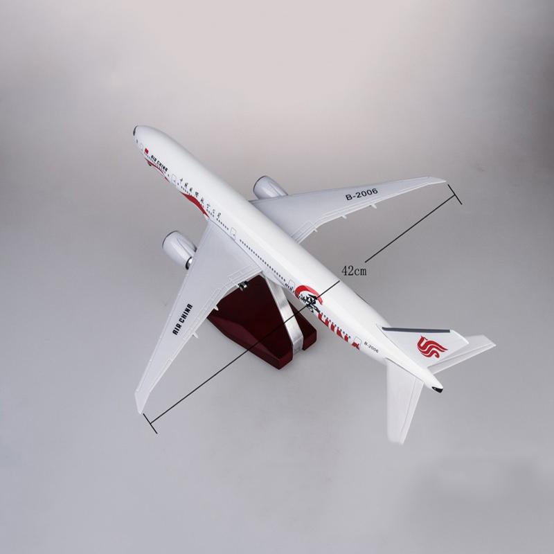 1:157 air china boeing 777-300ed airplane model 18” decoration & gift