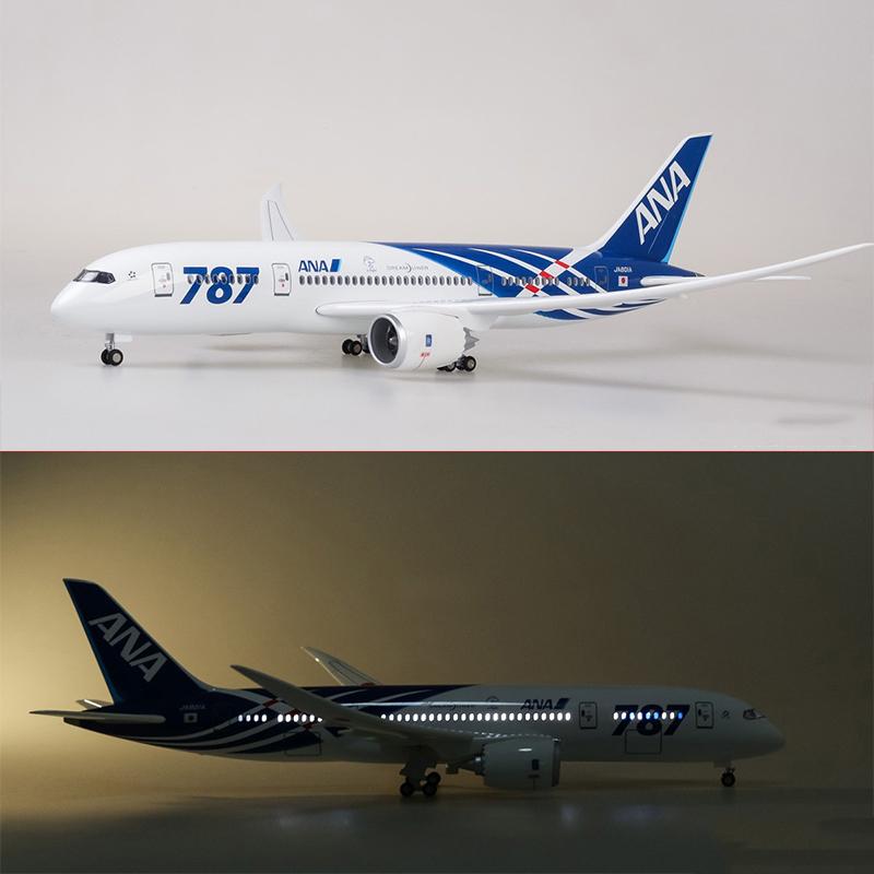 1:130 all nippon airways b787 airplane model 18” decoration & gift
