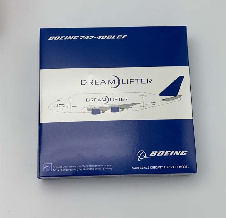 1:400 Boeing 747-400LCF (Boeing Dreamlifter) Aircraft Model