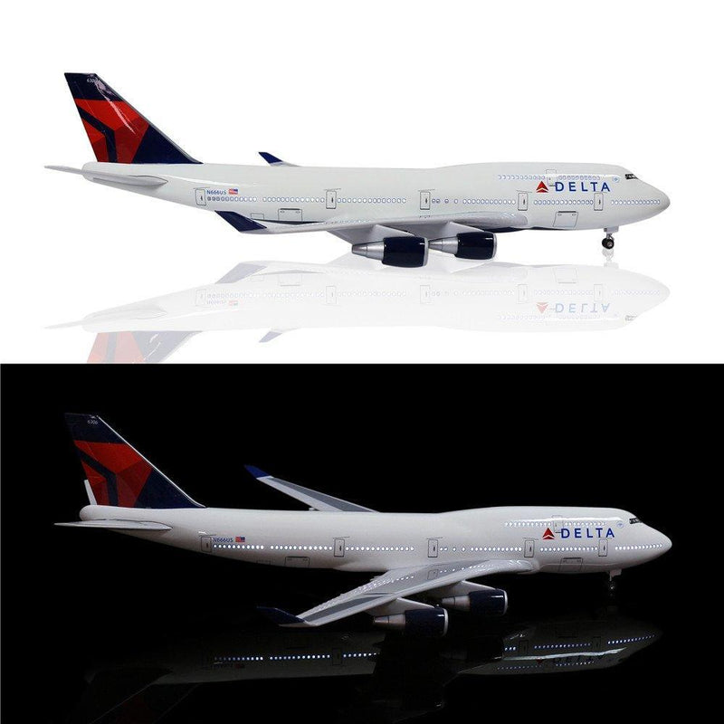 delta Boeing 747 aircraft model plane scale model  airplane model