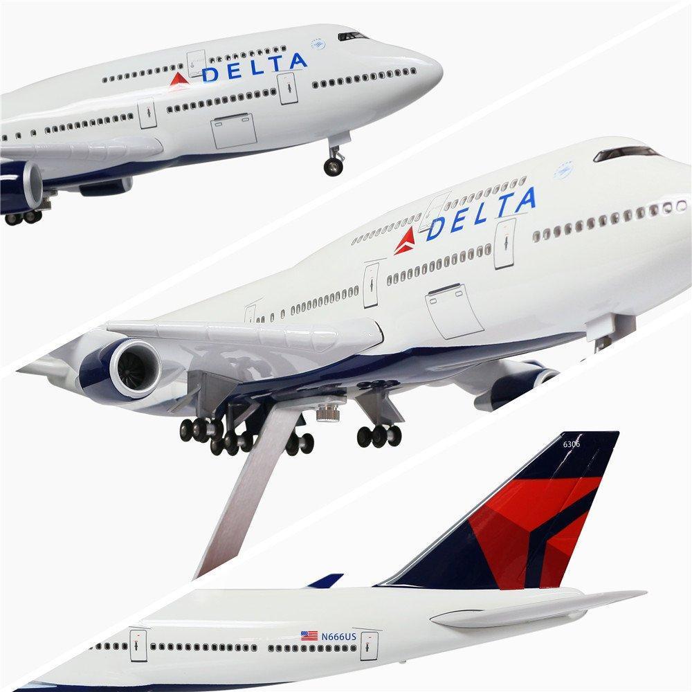 1:150 Delta Boeing B747 Airplane Model