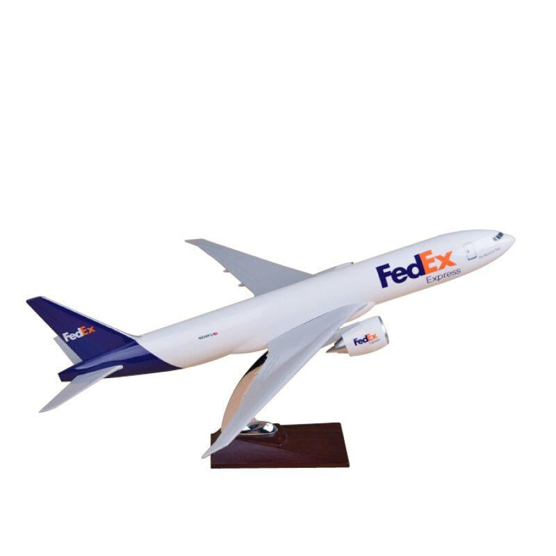 1:150 fedex boeing 777 airplane model 18” decoration & gift