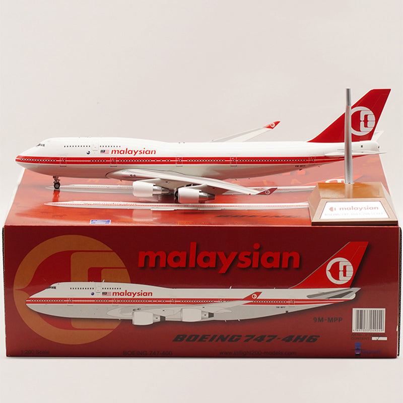 1:200 Malaysia Airlines B747-400 9M-MPP Airplane Model