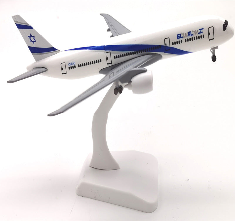 el al b787 1/200 alloy airplane model 20cm