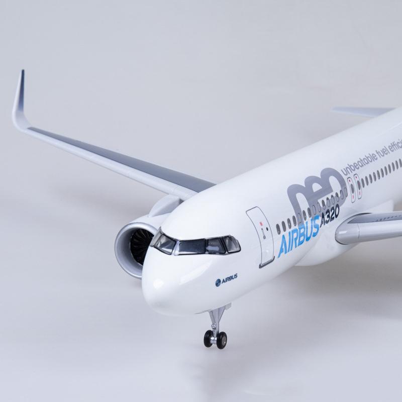 1:150 prototype airbus a320neo airplane model 18” decoration & gift