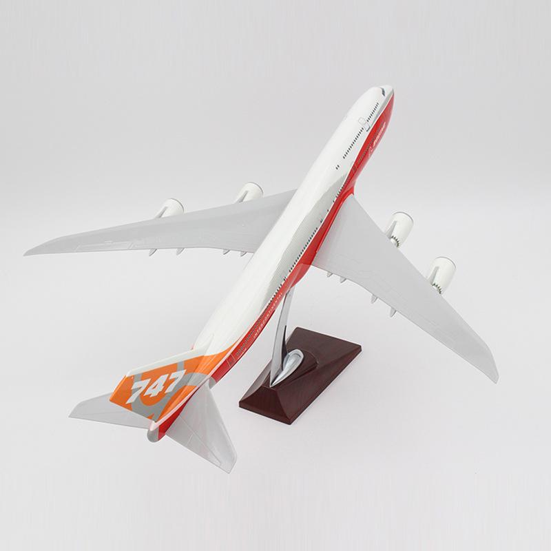 1:150 prototype boeing 747-8 intercontinental airliner airplane model 18” decoration & gift