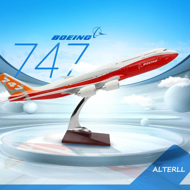 1:150 prototype boeing 747-8 intercontinental airliner airplane model 18” decoration & gift