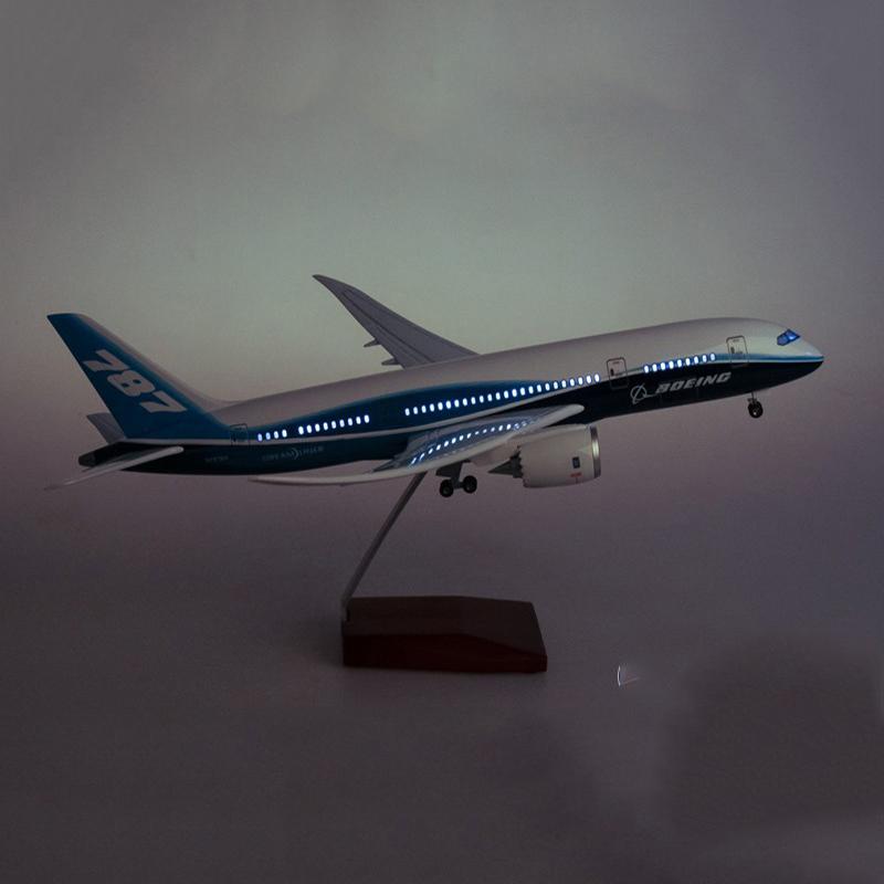 1:130 prototype boeing 787 airplane model 18” decoration & gift