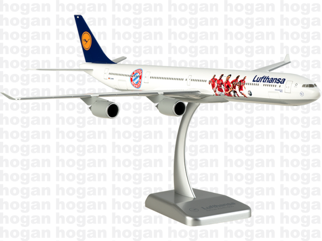 1:200 Lufthansa A340-600 Bayern Munich/Nuremberg Livery Model Airplane