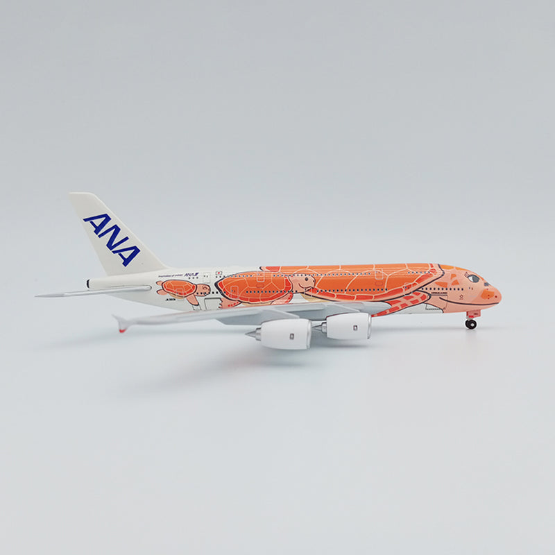 1:500 ANA A380 Turtle Painted Model Airplane