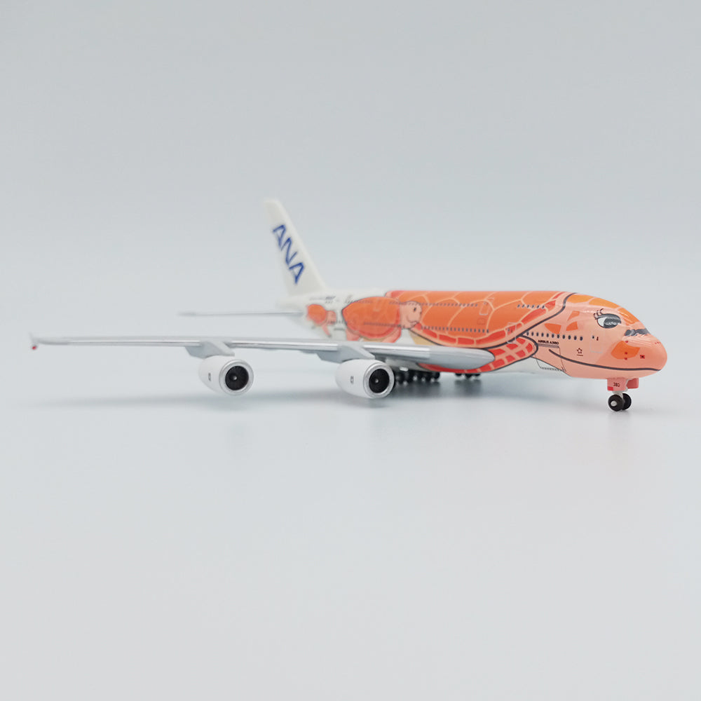 1:500 ANA A380 Turtle Painted Model Airplane