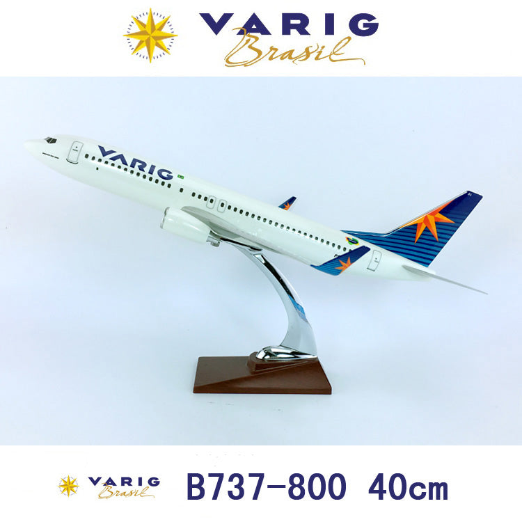 1:100 brazil varig b737-800 aircraft model decoration & gift