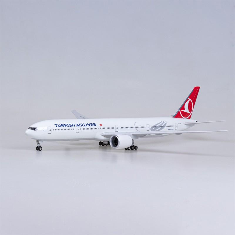1:157 turkish airlines boeing 777 airplane model 18” decoration & gift