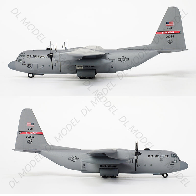 1:200 U.S. Air Force C-130 Transport Airplane Model