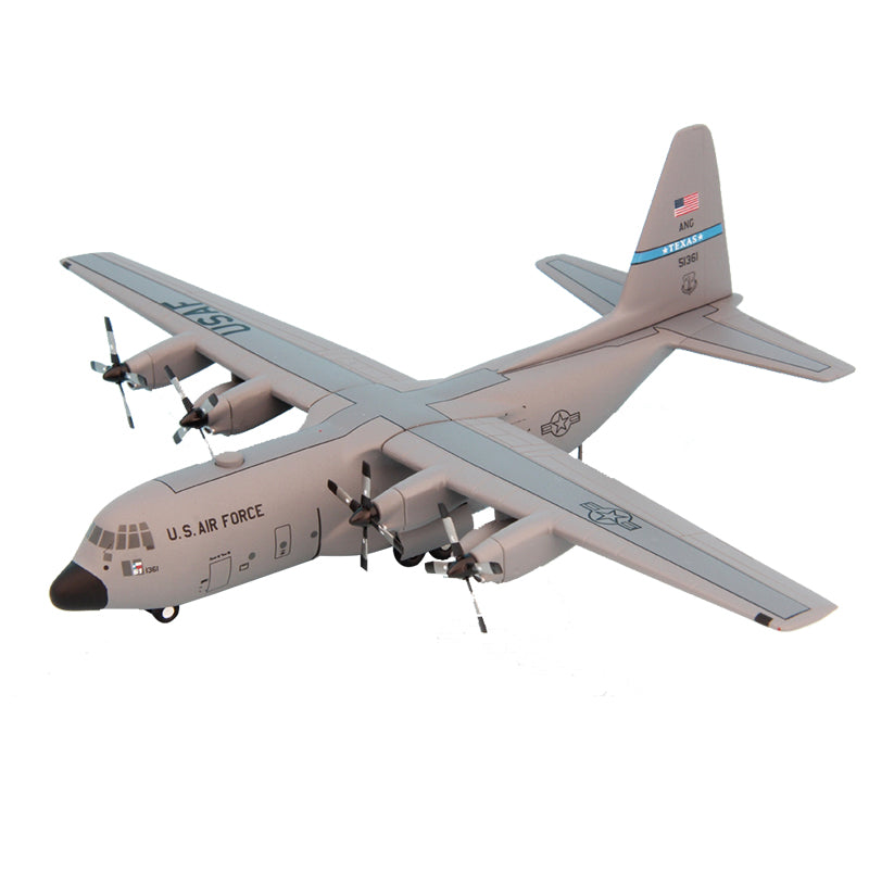 1:200 U.S. Air Force C-130 Transport Airplane Model
