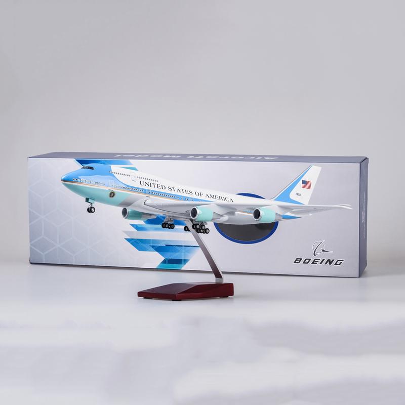 1:150 usaf air force one boeing airplane model 18” decoration & gift