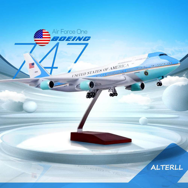 1:150 usaf air force one boeing airplane model 18” decoration & gift