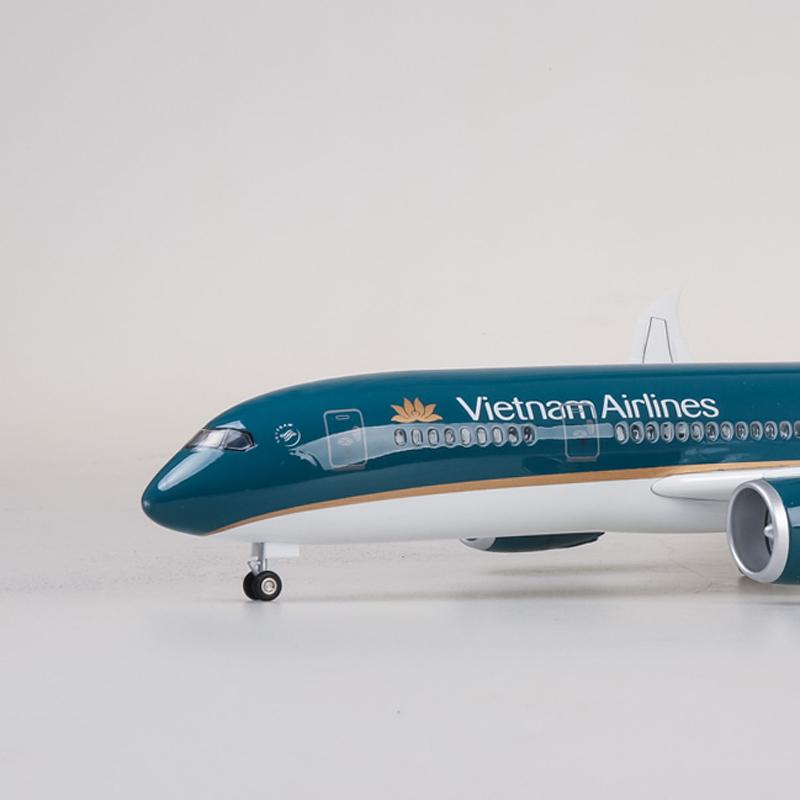 1:142 vietnam airlines airbus 350 airplane model 18” decoration & gift